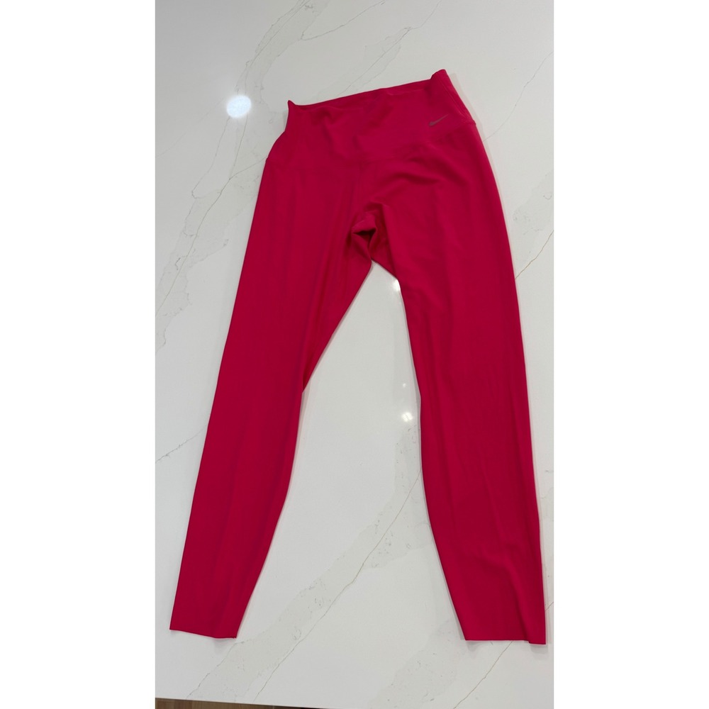 Nike Zenvy Womens High Rise 7/8 Leggings Pink InfinaSoft Dri-FIT DQ6015-666 M